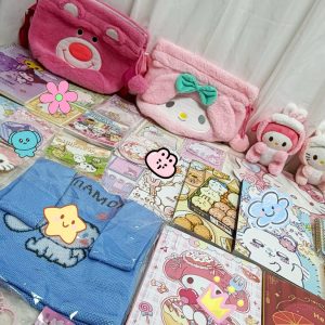 LuckyScoop Mystery Box product image 1 - Hello Kitty My Melody Kuromi kawaii plush stationery toys accessories cute collectibles unboxing