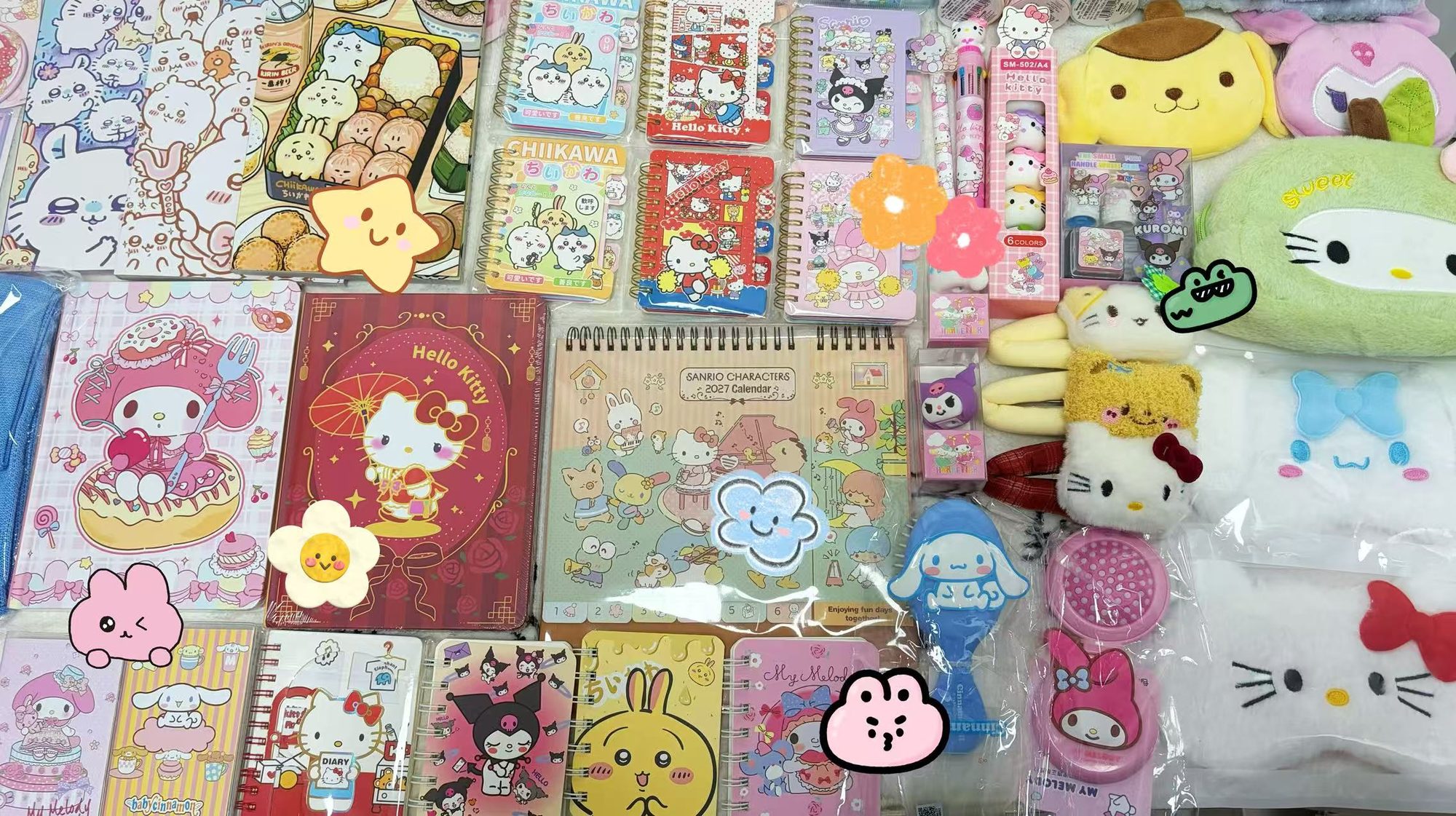 LuckyScoop Mystery Box product image 5 - Hello Kitty My Melody Kuromi kawaii plush stationery toys accessories cute collectibles unboxing