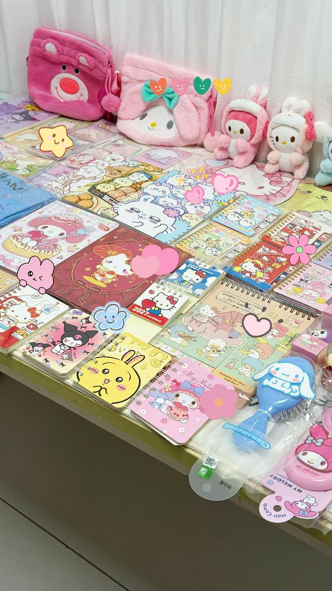LuckyScoop Mystery Box product image 7 - Hello Kitty My Melody Kuromi kawaii plush stationery toys accessories cute collectibles unboxing